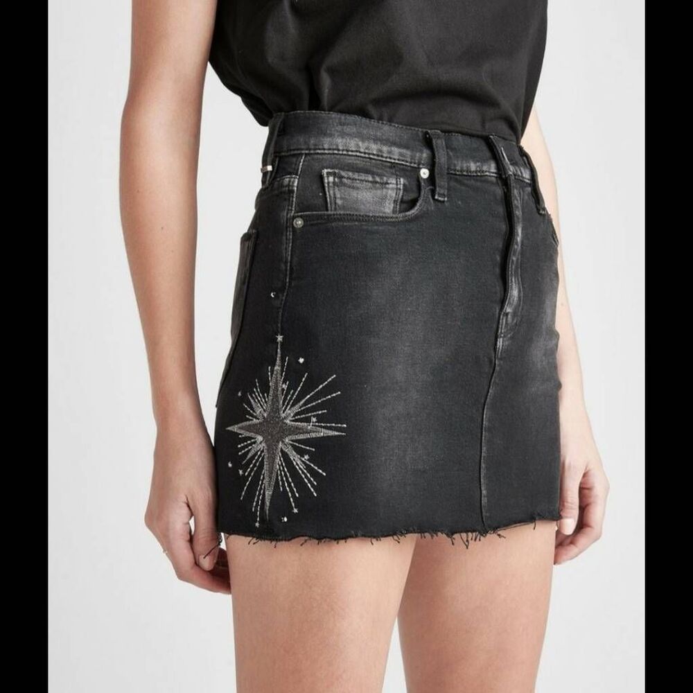 Hudson Viper Starburst Mini Skirt